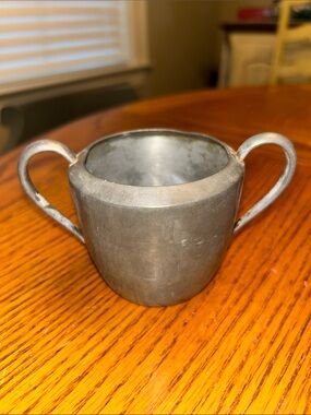 Vintage Homestead Pewter #182 Sugar Bowl
